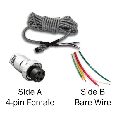 Replacement Home Run Cable (OP-410) 4-Pin to Pigtail