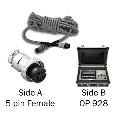 Replacement Home Run Cable (OP-410) 5-Pin to OP-928 Vehicle Scale